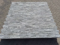 Natuursteen muurbekleding (ca.80m²) - afbeelding 4 van  5
