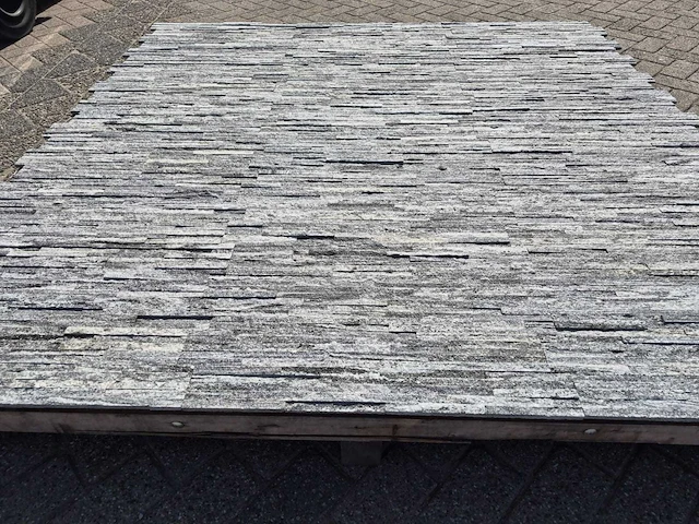 Natuursteen muurbekleding (ca.80m²) - afbeelding 5 van  5