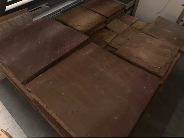 Natuursteen rustieke zandsteen tegels 33m2 - afbeelding 4 van  4