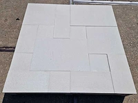 Natuursteen tegels wildverband (ca. 40.32m²)