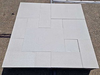 Natuursteen tegels. wildverband (ca. 80.64m²) - afbeelding 1 van  2