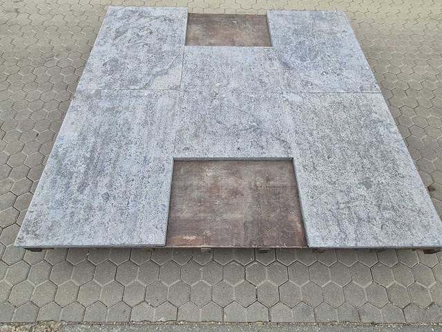 Natuursteen tuintegels (ca. 13,5m2) - afbeelding 4 van  4