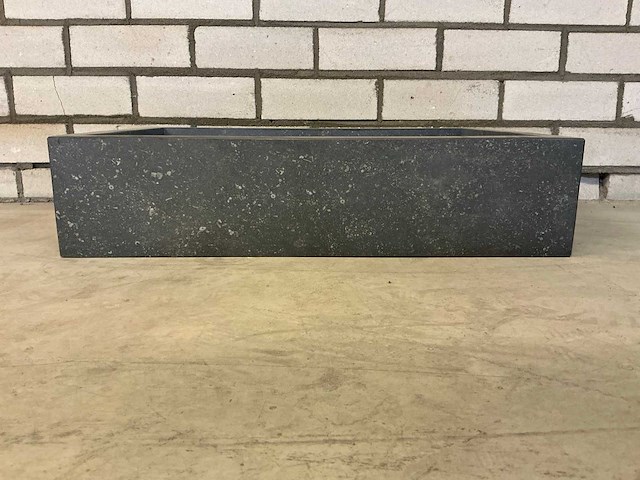 Natuursteen wastafel 60 x 40 cm - afbeelding 2 van  2