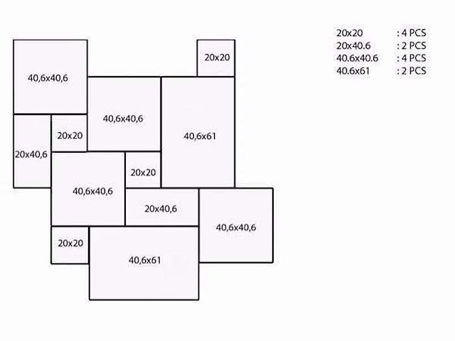 Natuursteen zwart hardsteen 10x10 cm tegel 20 m² - afbeelding 4 van  6