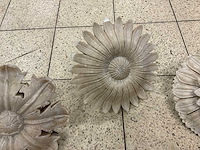 Natuurstenen ornamenten (6x) - afbeelding 1 van  5