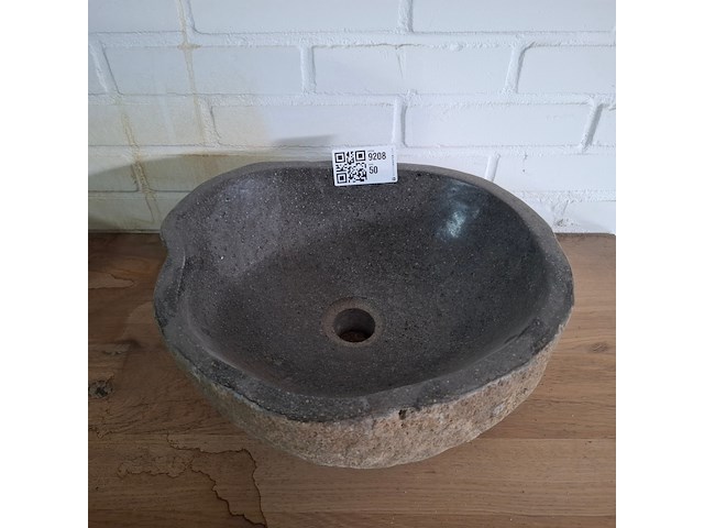 Natuurstenen waskom - afbeelding 1 van  4