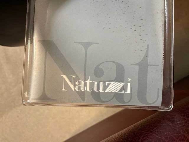 Natuzzi leren fauteuil - afbeelding 1 van  11