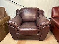 Natuzzi leren fauteuil - afbeelding 9 van  11