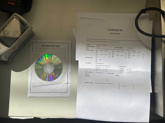 Naumetrics glansmeter - afbeelding 5 van  5