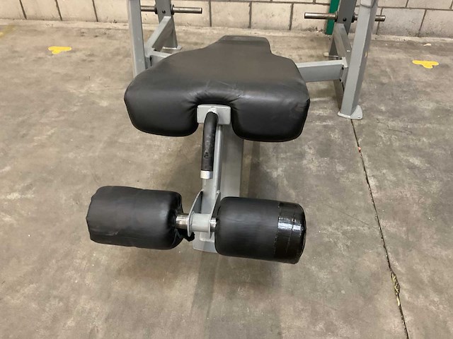 Nautilus decline bench press - afbeelding 2 van  3