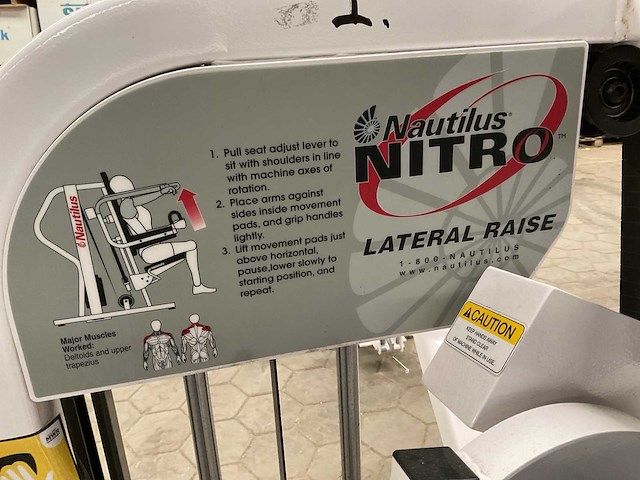 Nautilus nitro lateral raise - afbeelding 2 van  6
