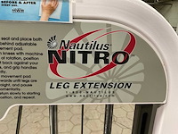 Nautilus nitro leg extension - afbeelding 6 van  7