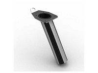 Nautinox 2083 rvs marine montage stanghouder