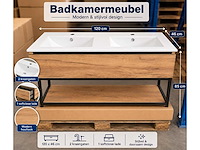 Navarro badmeubel duo 120cm - afbeelding 1 van  7