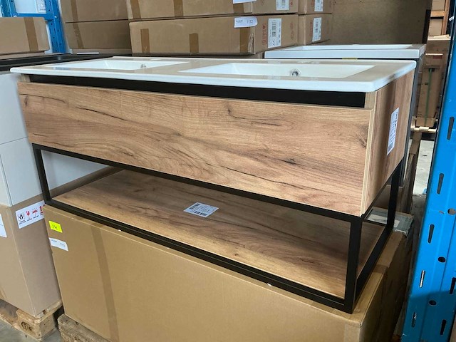 Navarro badmeubel duo 120cm - afbeelding 2 van  7