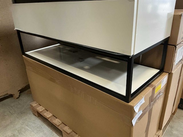 Navarro mat wit badkamerkast 120cm - afbeelding 5 van  5