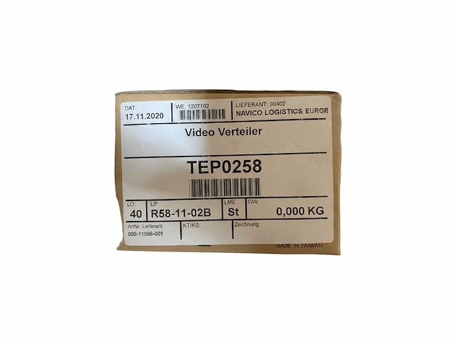 Navico 4-way video splitter - 000-11096-001 - afbeelding 1 van  2