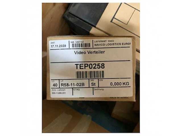 Navico 4-way video splitter - 000-11096-001 - afbeelding 2 van  2