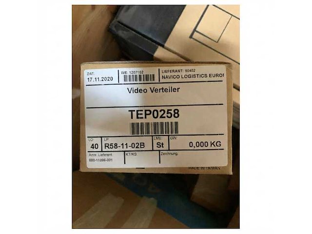 Navico 4-way video splitter - 000-11096-001 - afbeelding 2 van  2