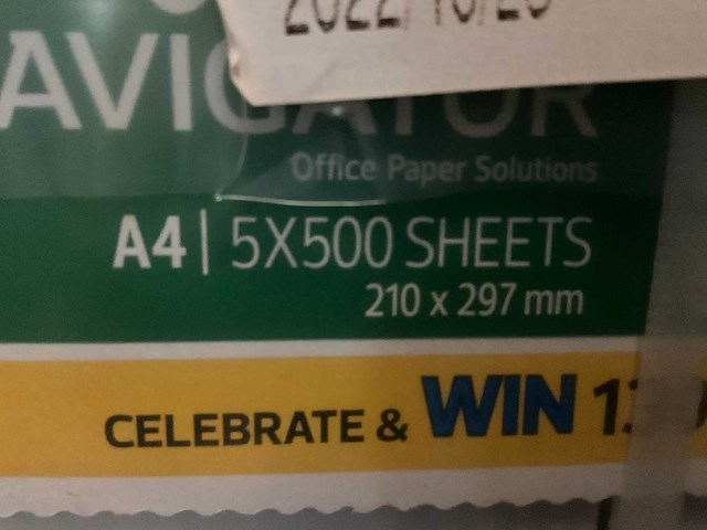 Navigator universal a4 printer/kopieerpapier 80gm3 - afbeelding 4 van  4