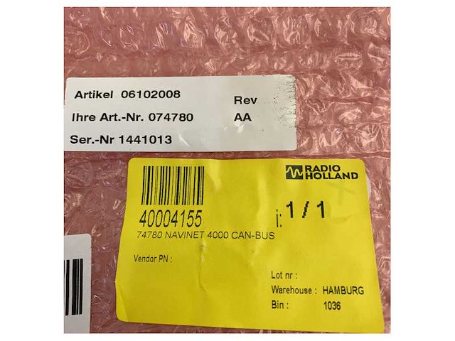 Navinet 4000 can-bus interface system - 06102008 - afbeelding 7 van  7