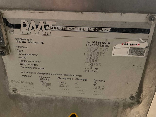 Nawi/newtec rvs vul/weeg lijn - afbeelding 5 van  13