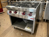 Nayati ngtr-08/75 viervlams gas kooktafel - afbeelding 1 van  6