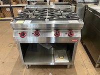 Nayati ngtr-08/75 viervlams gas kooktafel - afbeelding 2 van  6