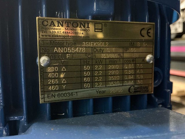 Nbp - 2021 - u/mpr403 - industriële centrifugaalventilator - afbeelding 5 van  8