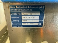 Nbs junior 20 sausdecoratiemachine - afbeelding 6 van  6