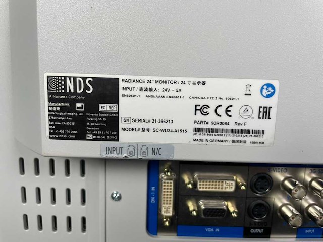 Nds - radiance g2 24 - monitor - afbeelding 6 van  7