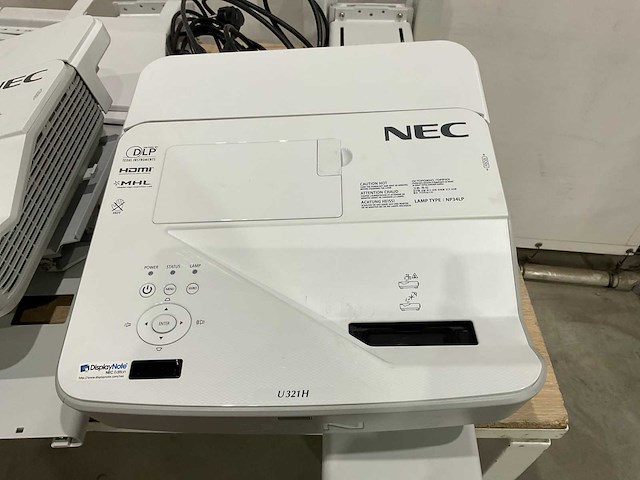 Nec - u321h - projector (2x) - afbeelding 5 van  9