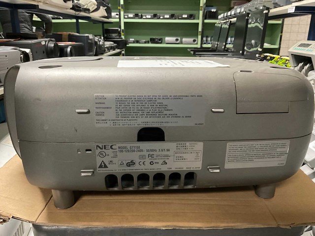 Nec gt1150 projector - afbeelding 1 van  3