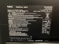 Nec m651 - 65" 4k uhd monitor met statief - afbeelding 9 van  19