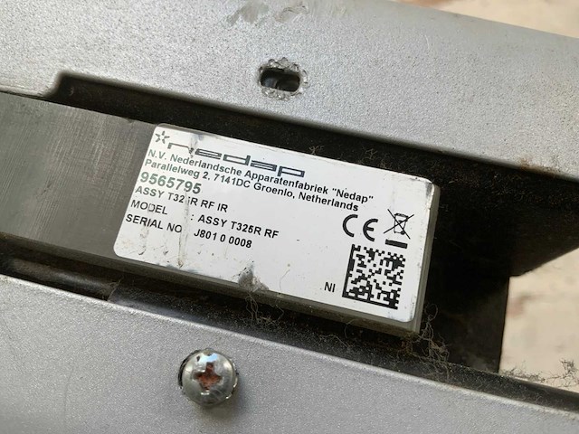 Nedap assy t325r rf detectiepoortje (4x) - afbeelding 5 van  5