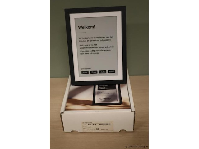 Nedap digitale dagkalender luna01 - nieuw in doos - afbeelding 1 van  6