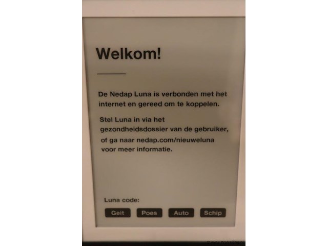 Nedap digitale dagkalender luna01 - nieuw in doos - afbeelding 2 van  6