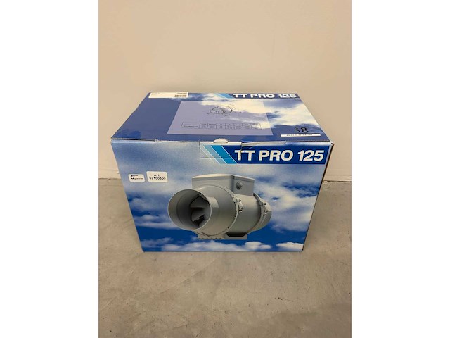 Nedco - tt pro 125 - kanaalventilator 125 mm - afbeelding 1 van  2