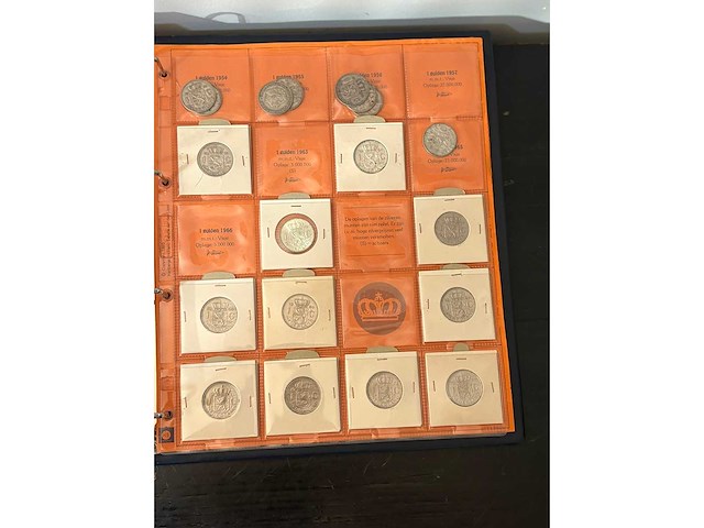 Nederlandse muntenverzameling juliana 1948–1980 - afbeelding 2 van  13