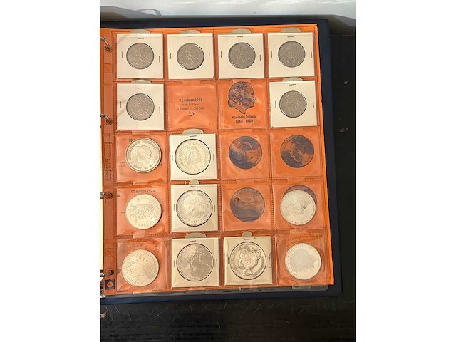 Nederlandse muntenverzameling juliana 1948–1980 - afbeelding 4 van  13