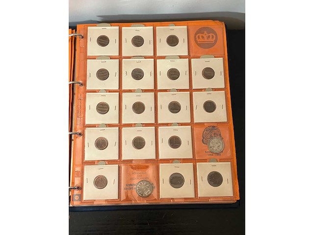 Nederlandse muntenverzameling juliana 1948–1980 - afbeelding 8 van  13