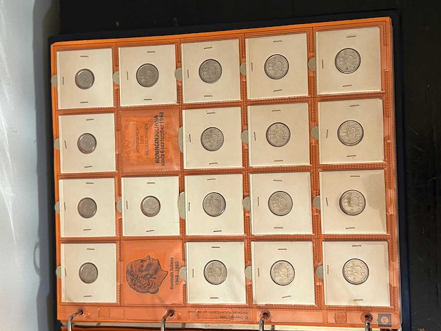 Nederlandse muntenverzameling juliana 1948–1980 - afbeelding 12 van  13