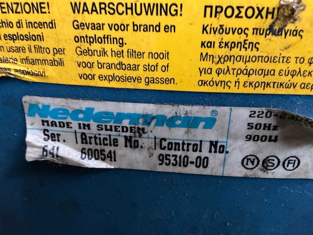 Nedermam lasdampafzuiginstallatie - afbeelding 8 van  8