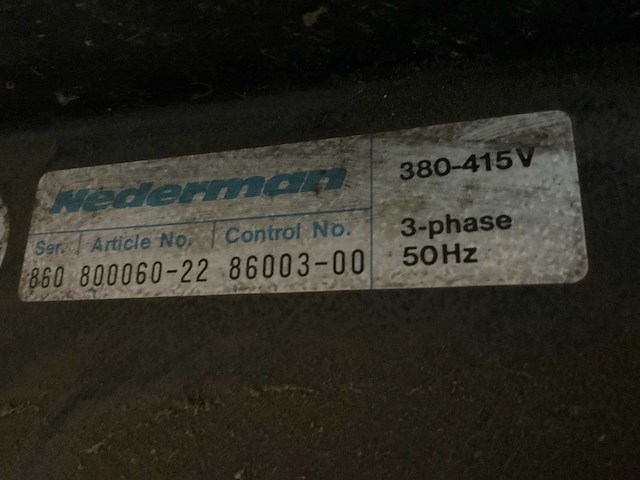 Nederman rookgasafvoer installatie - afbeelding 8 van  8