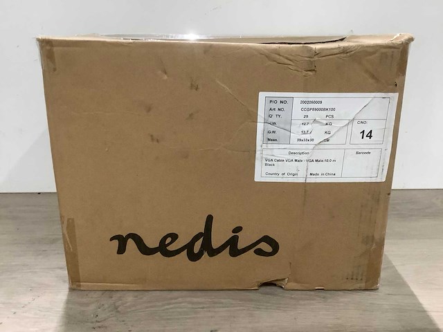 Nedis - vga-kabel - vga male naar vga male (25x) - afbeelding 3 van  3