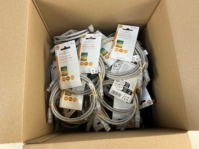 Nedis 1m pc- & netwerkkabel (47x) - afbeelding 3 van  4