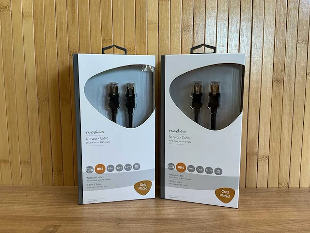 Nedis | cat 6 f/utp-netwerkkabel | 5mtr (2x) - afbeelding 1 van  5