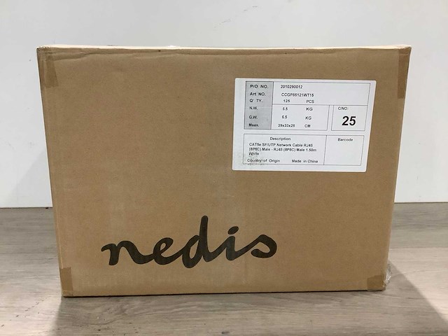 Nedis cat5e netwerkkabel (125x) - afbeelding 3 van  3