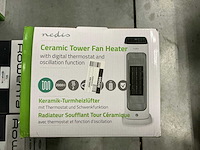 Nedis ceramic tower fan heater - afbeelding 3 van  3