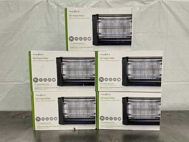 Nedis inki110cbk16 elektrische muggenlamp (5x) - afbeelding 1 van  4
